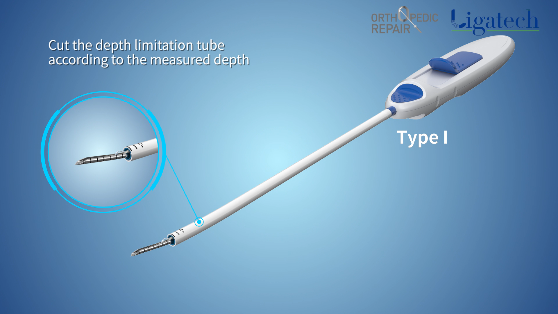 Cut the depth limitation tube according to the measured depth